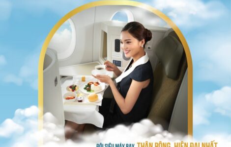 TRẢI NGHIỆM HẠNG THƯƠNG GIA ĐẲNG CẤP CÙNG VIETNAM AIRLINES