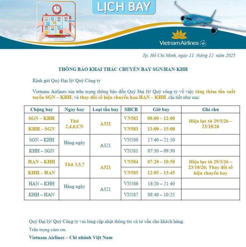 TRA CỨU THÔNG TIN CHUYẾN BAY ĐẾN VÀ ĐI TỪ TP HCM